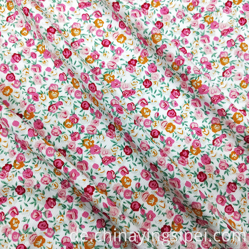 Fabrikbereitwaren kleine florale niedliche Designs Baumwolle gedrucktes Twill Kinder -Cartoon Baumwolle Stoff